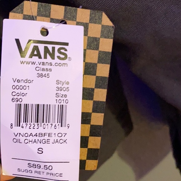 S Vans Jacket - Picture 4 of 4